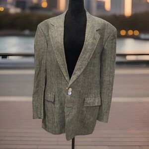 Classic Gray Men's Blazer tweed 44